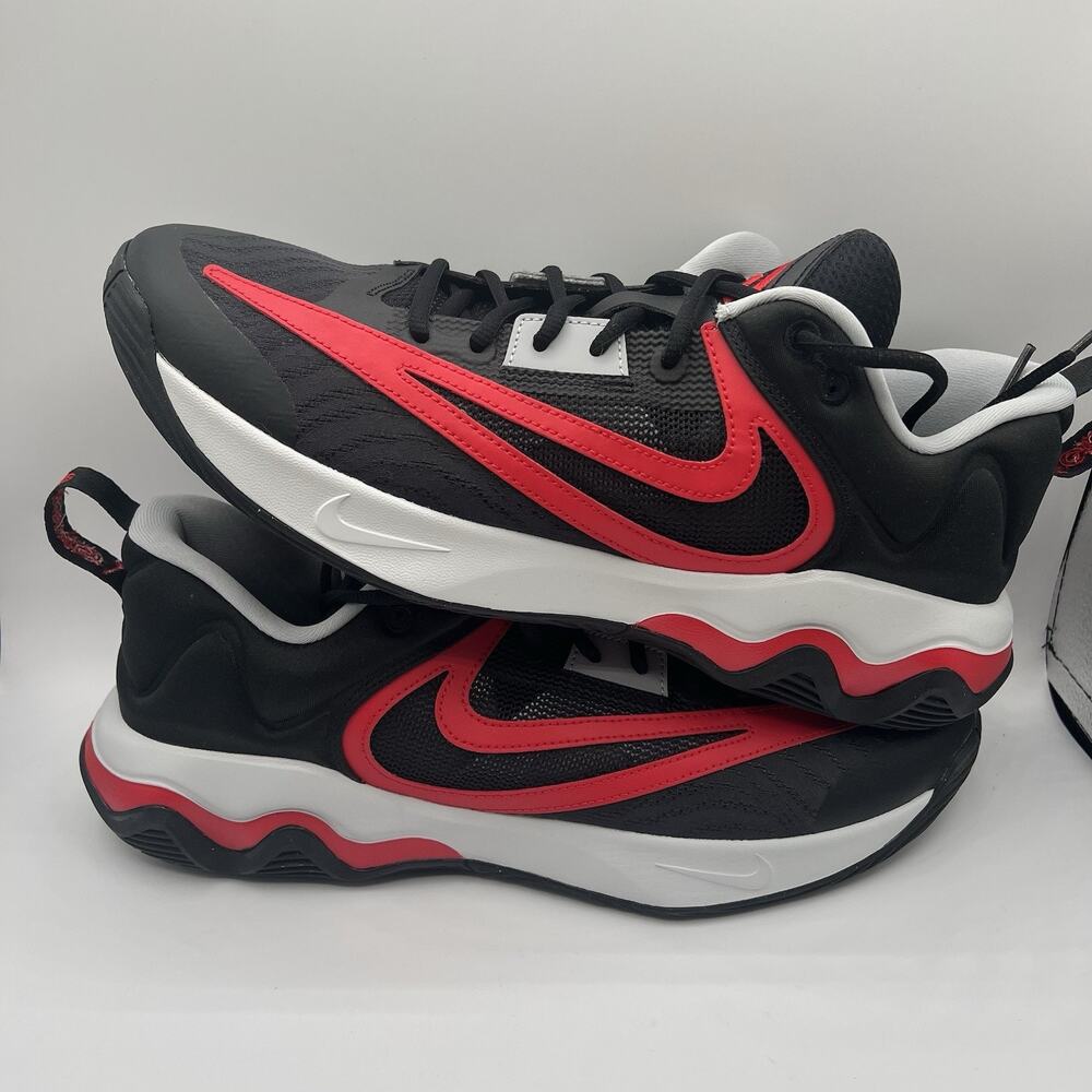 Nike Giannis Immortality 3 Men’s Size 13 Black University Red DZ7533-004
